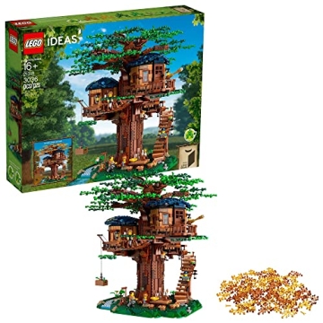 LEGO Ideas Tree House 21318 - A Complete Building Adventure with Minifigures