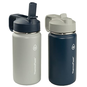ThermoFlask 2-Pack 14 oz Insulated Water Bottles