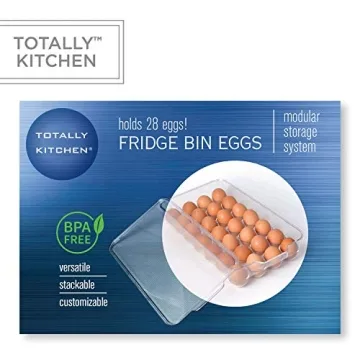 Totally Kitchen Egg Holder for Refrigerator 28 Eggs