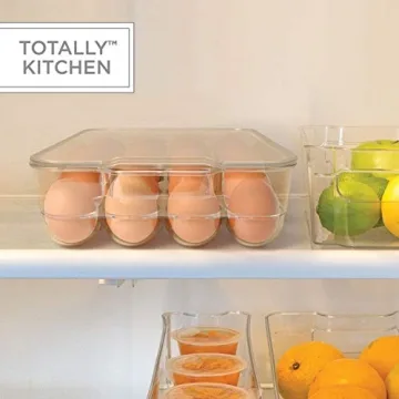 Totally Kitchen Egg Holder for Refrigerator 28 Eggs