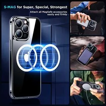 Simtect Magnetic Case for iPhone 14 Pro Max - Slim Fit & Shockproof