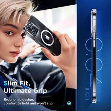 Simtect Magnetic Case for iPhone 14 Pro Max - Slim Fit & Shockproof