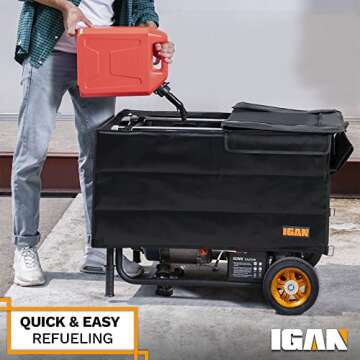 IGAN Pro-Max Generator Covers for 3500W-12000W Generators