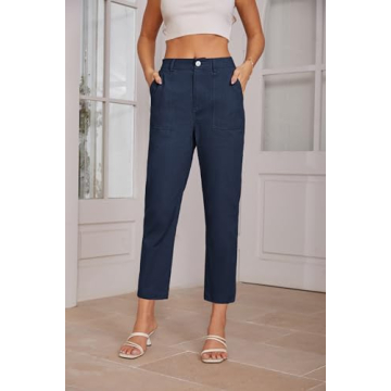 GRACE KARIN Women’s Summer Cotton Capri Pants 2024