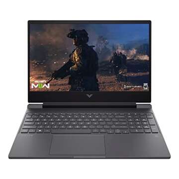 HP 2022 Victus Gaming Laptop, 15.6'' FHD 144Hz Display, 12th Gen Intel 8-Core i5-12450H, GeForce GTX...