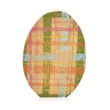 Charming Easter Wooden Egg Decoration 3 Pack for Home