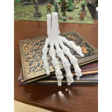 MunnyGrubbers - Articulate Skeleton Hands - Spooky Cute Halloween Decor Display Decoration Collectib...
