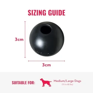 KONG Extreme Ball - Durable Fetch Toy for Aggressive Chewers