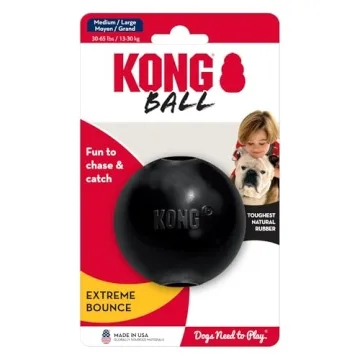 KONG Extreme Ball - Durable Fetch Toy for Aggressive Chewers