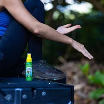 Badger Bug Spray, Organic Deet Free Mosquito Repellent with Citronella & Lemongrass, Natural Bug Spray for People, Family Friendly Bug Repellent, 4 fl oz & 2.7 fl oz