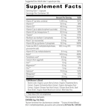 Ancient Nutrition Women's Once Daily Multivitamin Supplement