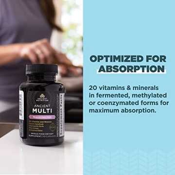 Ancient Nutrition Women's Once Daily Multivitamin Supplement