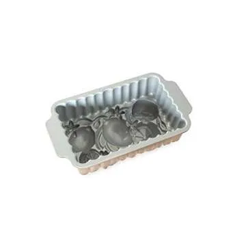 Nordic Ware Citrus Blossom Pan 6-Cup Silver Baking Essential