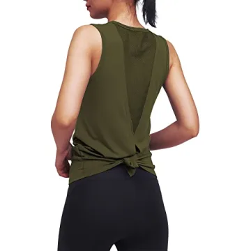 Mippo Women’s Workout Tank Top for Yoga and Fitness