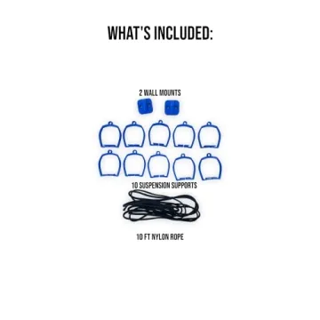 Blue Suspension Bridge for Hot Wheels Cars