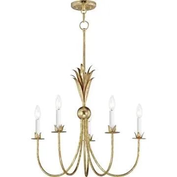 Maxim Paloma - 5 Light Chandelier-22.5 Inches Tall and 26 Inches Wide -Traditional Installation
