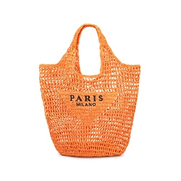 Stylish POOOPSSD Woven Bag for Summer Fun