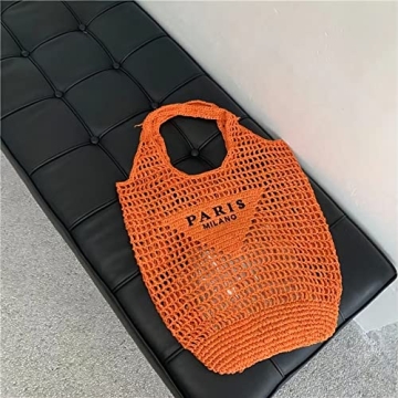 Stylish POOOPSSD Woven Bag for Summer Fun