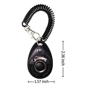OYEFLY Dog Training Clicker with Wrist Strap - Affordable & Versatile 4-Pack