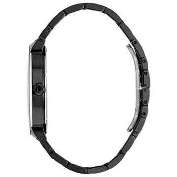 Modern Black Ion-Plated Bulova Men's Watch 98D144