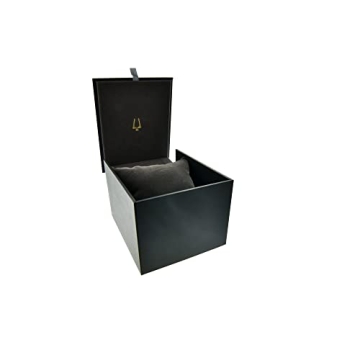 Modern Black Ion-Plated Bulova Men's Watch 98D144