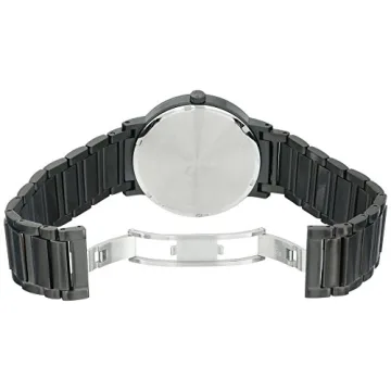 Modern Black Ion-Plated Bulova Men's Watch 98D144