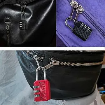 SISAV Durable and Compact 3 Digit Combination Lock