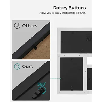 SONGMICS 4x6 Collage Frames for Wall Decor