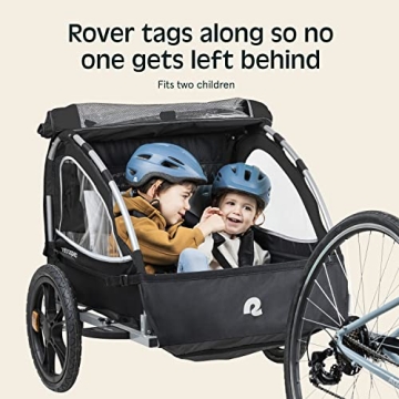 Retrospec Rover Kids Bicycle Trailer for Safe Family Adventures