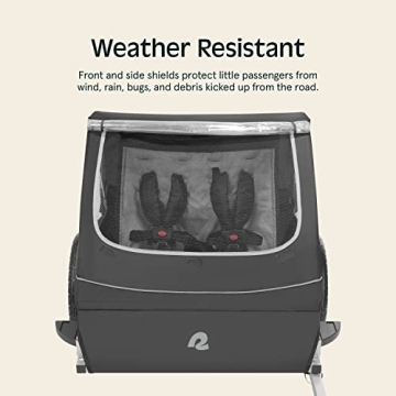 Retrospec Rover Kids Bicycle Trailer for Safe Family Adventures