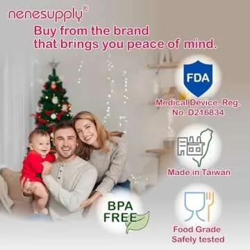 Nenesupply 17mm 2pc Flanges Compatible with Spectra S1 Spectra S2 Synergy Gold Breastpumps Replaceme...