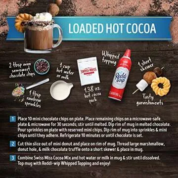 Swiss Miss Marshmallow Hot Cocoa Mix Canister, 21.59 oz. (Pack of 12)