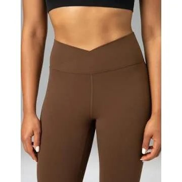 Colorfulkoala Women's Dreamlux Flare Leggings for Comfort