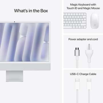 Apple 2024 iMac Desktop with M4 Chip and Retina Display