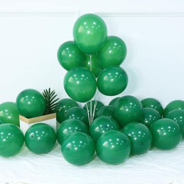Emerald Green and Gold Balloon Arch Kit for Parties