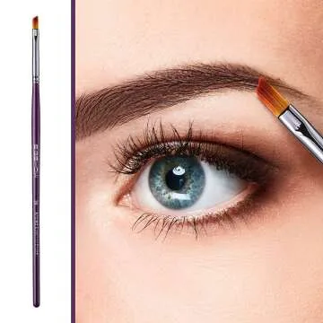 Precision Eyeliner Brush Set in Purple