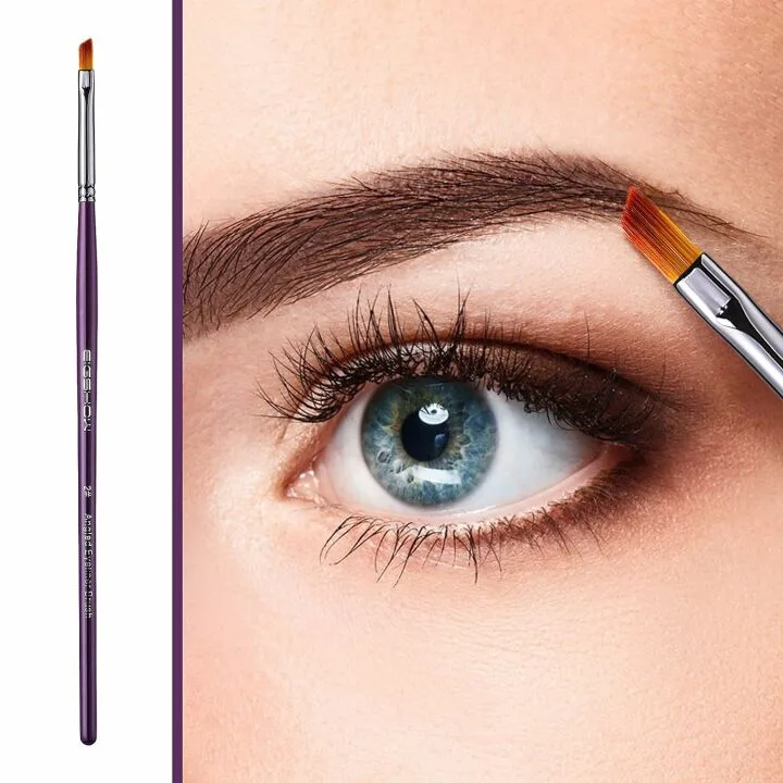 Precision Eyeliner Brush Set in Purple