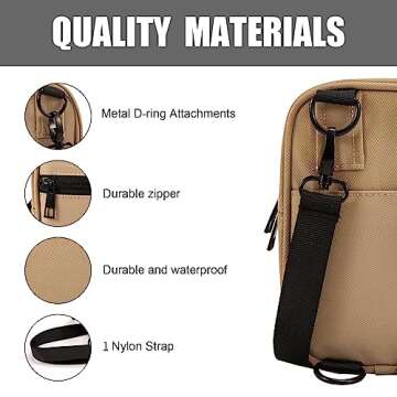 Crossbody Bag Sling Purse for Women Men Travel,Crossbody bags for Women Trendy,Fanny Packs for Women Cross Body,Multi Position Fanny Back Pack for Running,Hiking,and Cycling,Travel Must Haves