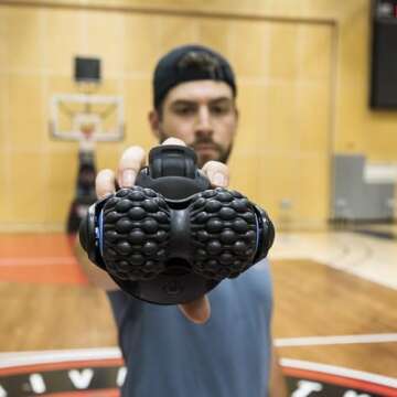 Vertiball Symbodi Recovery Bundle: The Solution for Muscle Relief - Muscle Recovery Massage Ball & Roller Kit, Wall Mountable Suction Cup, and Trigger Point Massager for Pain Relief (Black)