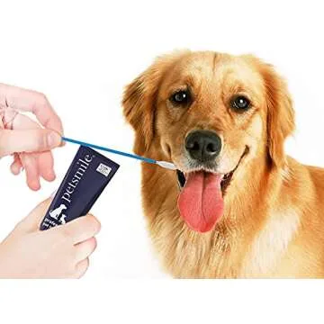 Petsmile Professional Pet Toothpaste Applicator Swabs - Cat & Dog Toothbrush Alternative - Dental Care for Small & Large Pets - Cat & Dog Teeth Cleaning - Dog Toothpaste Not Included (50 Swabs)