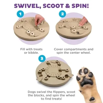 Advanced Dog Puzzle Toy by Outward Hound for Smart Dogs