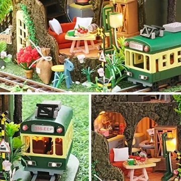Spilay DIY Miniature Dollhouse Kit - Forest Secret House
