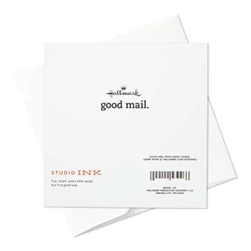 Hallmark Good Mail Wedding Card, Bridal Shower Card, Engagement Card (Rings)