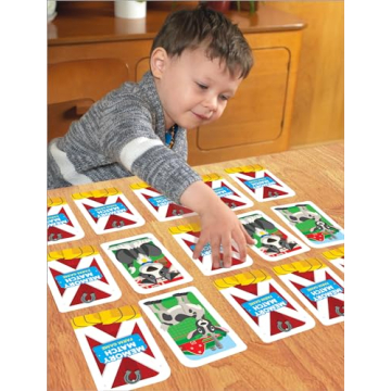 Farm Card Game for Preschool Ages 3+
