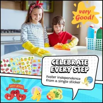 HORIECHALY Scratch and Sniff Stickers for Kid, Smelly Stickers 85 Sheets 17 Scents, Scented Reward Stickers with Cute Pattern and Positive Word, Start Your Scent Sensory Journey Now