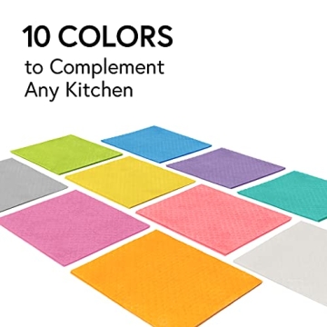 Swedish Wholesale DishCloths Eco-Friendly 10 Pack Cleaning Set