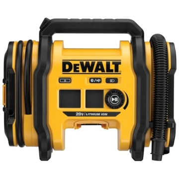 DEWALT 20V MAX Tire Inflator Compact Portable