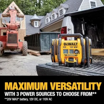 DEWALT 20V MAX Tire Inflator Compact Portable