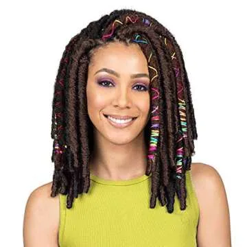 Bobbi Boss Synthetic Hair Crochet Braids Bae Locs 12" (1)