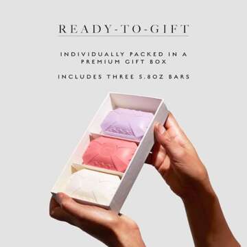 Caswell-Massey Natural Bar Soap for Men & Women, Moisturizing Body Soap Bar for All Skin Types, Made...